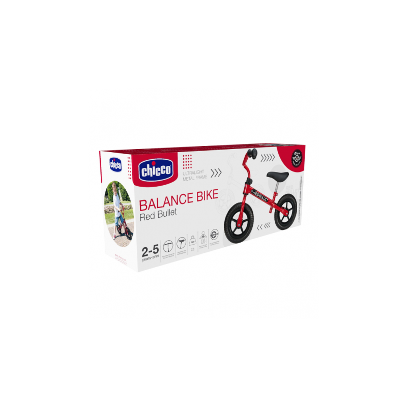 Balance bike : Red Bullet First Bike