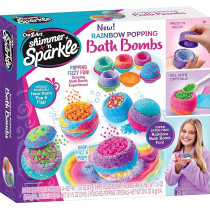 Shimmer ‘n Sparkle Rainbow Popping Bath Bombs