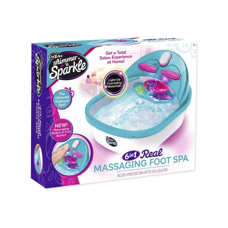 Shimmer ‘n Sparkle 6in1 Real Massaging Foot Spa