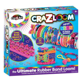 Cra-Z-Loom Ultimate Neon Rubber Band Loom