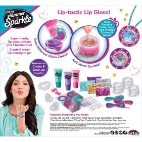 Glitter & Gem Lip Gloss Lockets