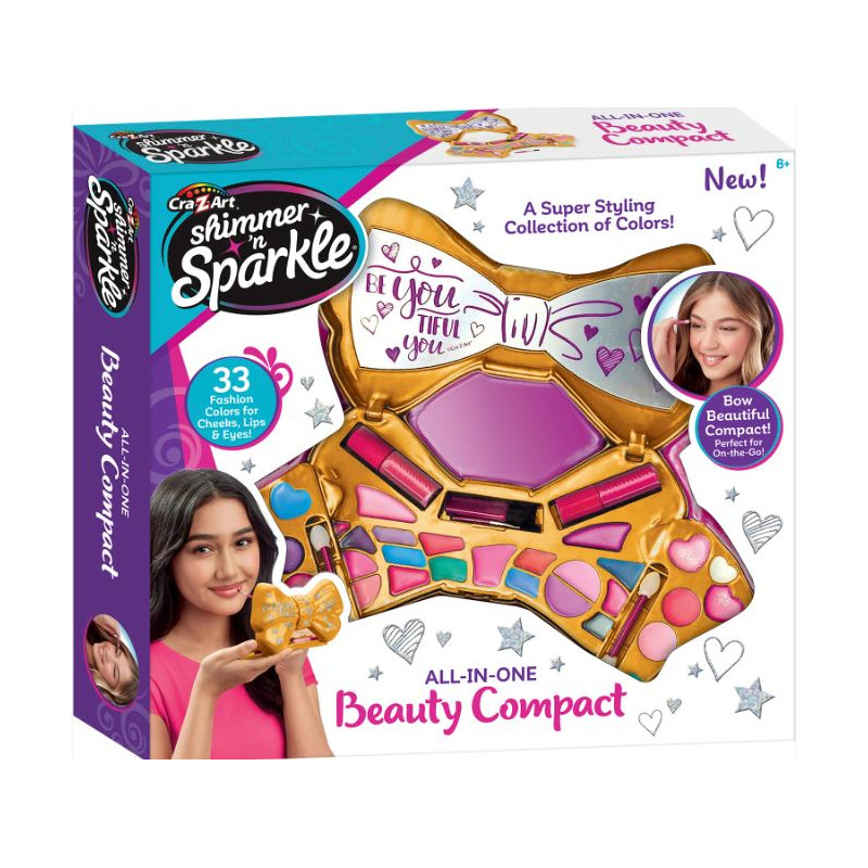 Bow Beauty Compact - All in one Beauty Compact Bow Beauty Compact - All in one Beauty Compact