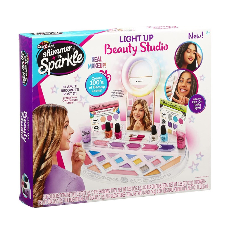 Shimmer ‘n Sparkle Selfie Time Light Up Beauty Studio Shimmer ‘n Sparkle Selfie Time Light Up Beauty Studio