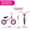 Jeux d'extérieur pour enfants - Balance bike : Pink Arrow First Bike - Livraison rapide Tunisie