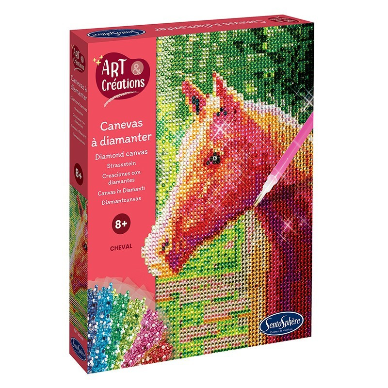 Art & Créations CANEVAS A DIAMANTER Cheval Art & Créations CANEVAS A DIAMANTER Cheval