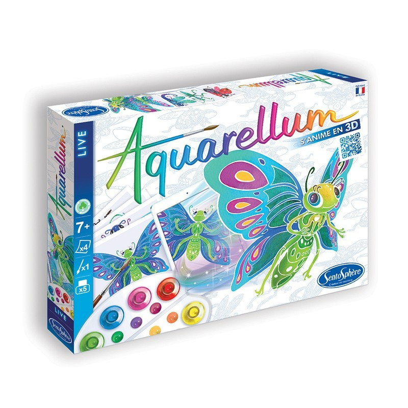 AQUARELLUM LIVE - INSECTES 3D AQUARELLUM LIVE - INSECTES 3D