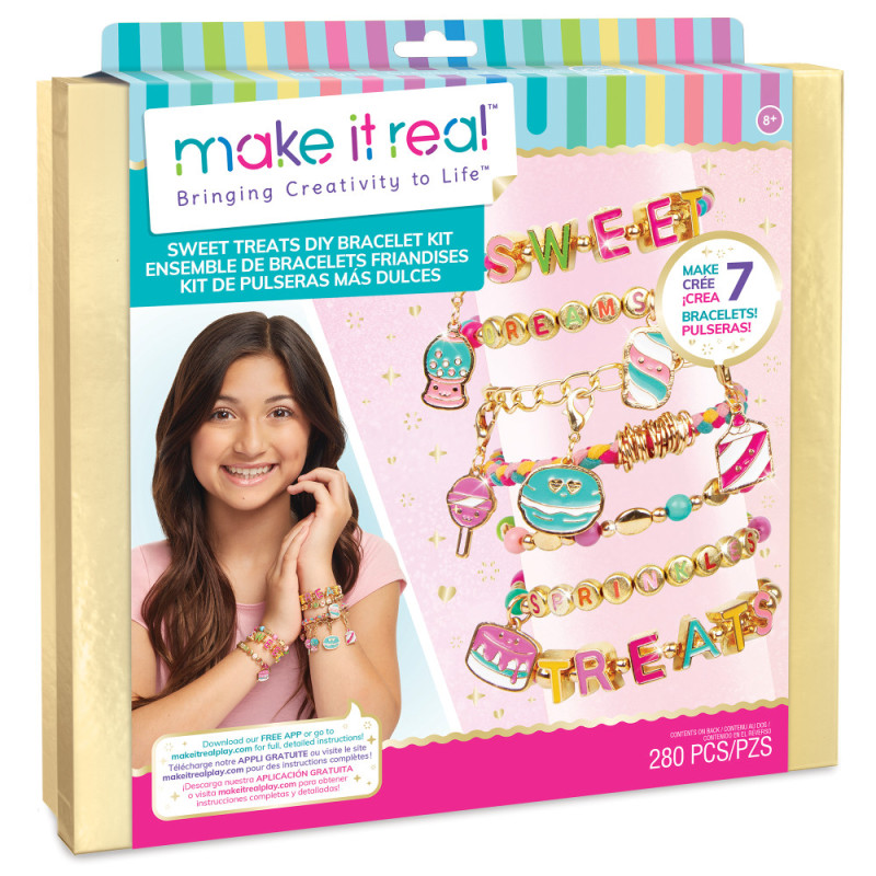 Sweet Treats DIY Bracelet Kit - Jeux enfants Tunisie