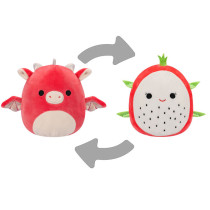 SQK - Little Plush (5" Squishmallows) (Delita/Baiden - Dragonfruit/Red Dragon - Flipamallows)