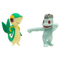 Jeux d'imagination pour enfants - Pokémon PKW - Battle Figure Machoc + Vipelierre - Livraison rapide Tunisie