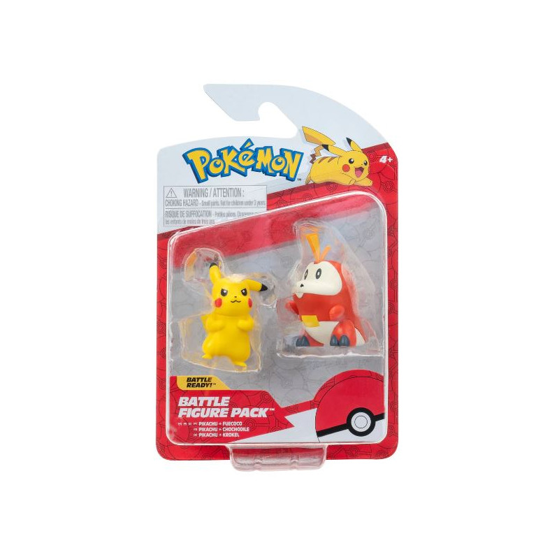 Pokémon PKW - Battle Figure Generation IX 2 Pack (Fuecoco & Pikachu ) Pokémon PKW - Battle Figure Generation IX 2 Pack (Fuecoco & Pikachu )