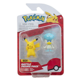 Pokémon PKW - Battle Figure  Generation IX 2 Pack (Quaxly & Pikachu)
