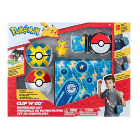 Pokémon PKW - Bandolier Set - Quick Ball, Repeat Ball + Figurine