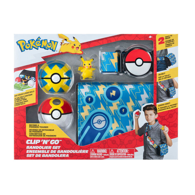 Pokémon PKW - Bandolier Set - Quick Ball, Repeat Ball + Figurine