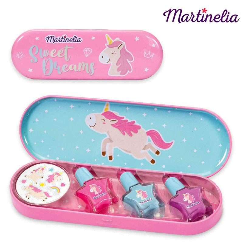 MARTINELIA LITTLE UNICORN NAIL POLSIH + STICKERS