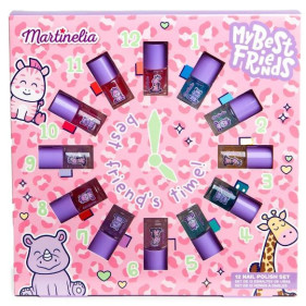 MARTINELIA BFF CLOCK NAIL POLISH BEAUTY SET