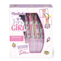 MARTINELIA SUPER GIRL BODY ART TATTOO KIT