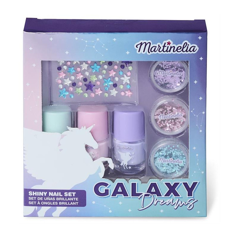 MARTINELIA GALAXY DREAMS SHINY NAIL SET