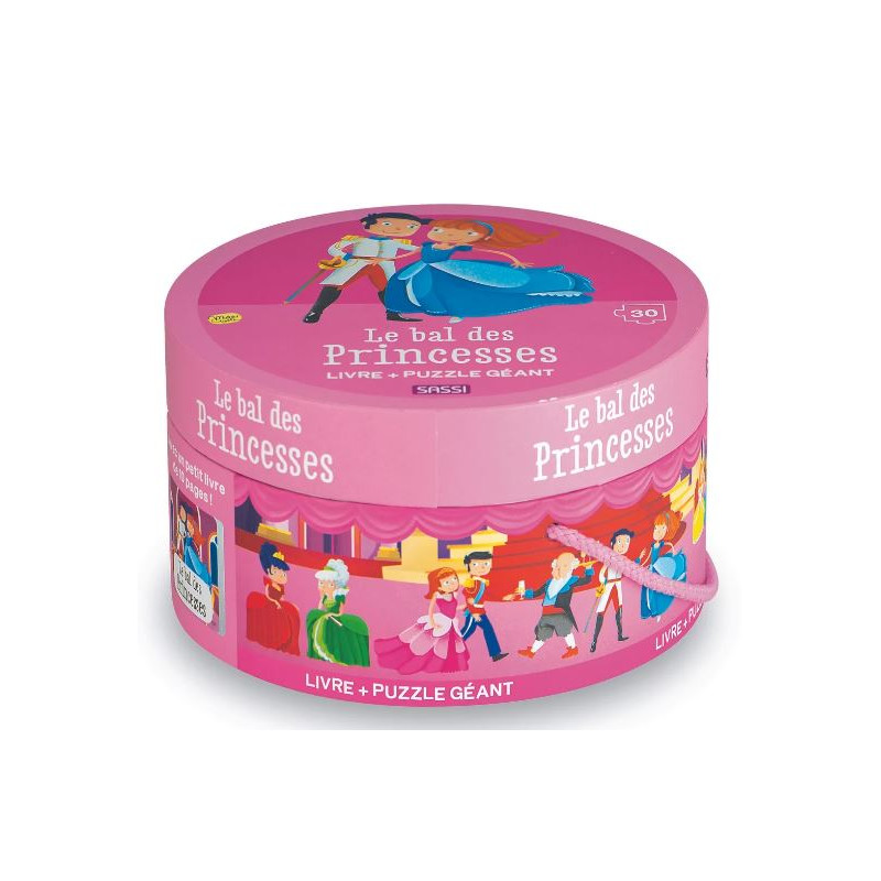Puzzle rond - Le Bal des Princesses Puzzle rond - Le Bal des Princesses