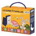 Jeux de société pour enfants - Super 7 FAMILLES. LA FERME - Livraison rapide Tunisie