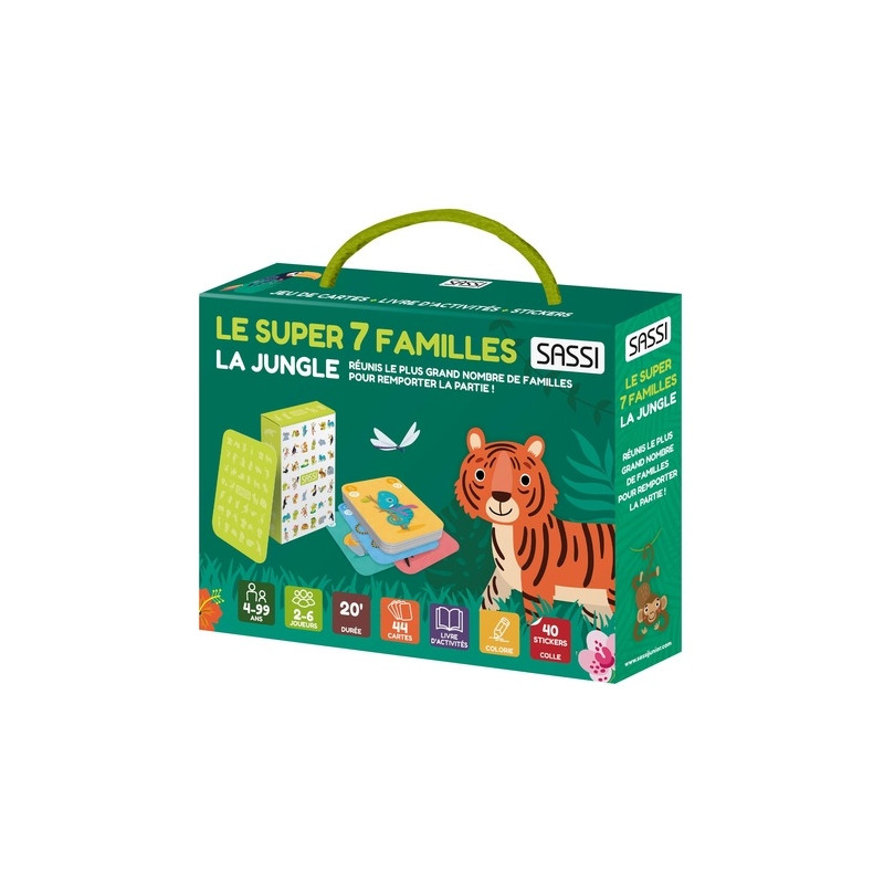 Super 7 FAMILLES. LA JUNGLE Super 7 FAMILLES. LA JUNGLE