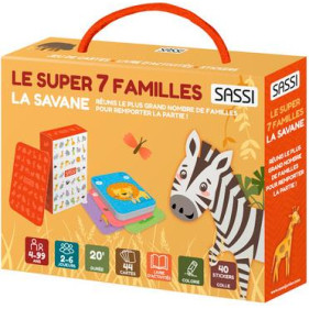 Super 7 FAMILLES. LA SAVANE