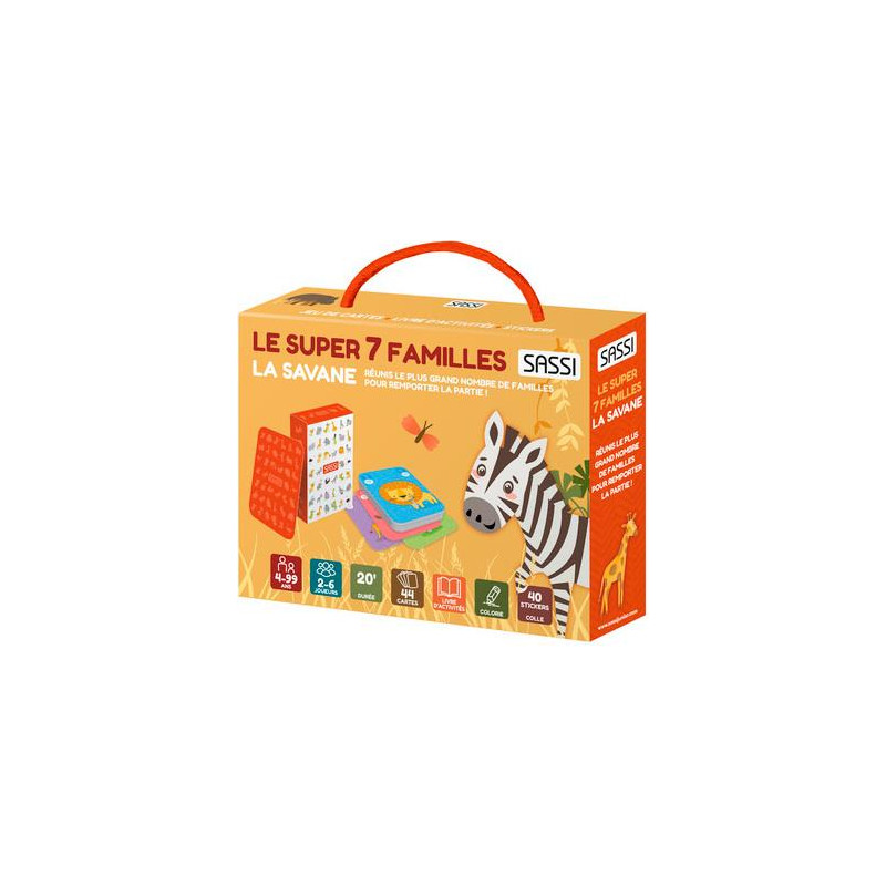 Super 7 FAMILLES. LA SAVANE