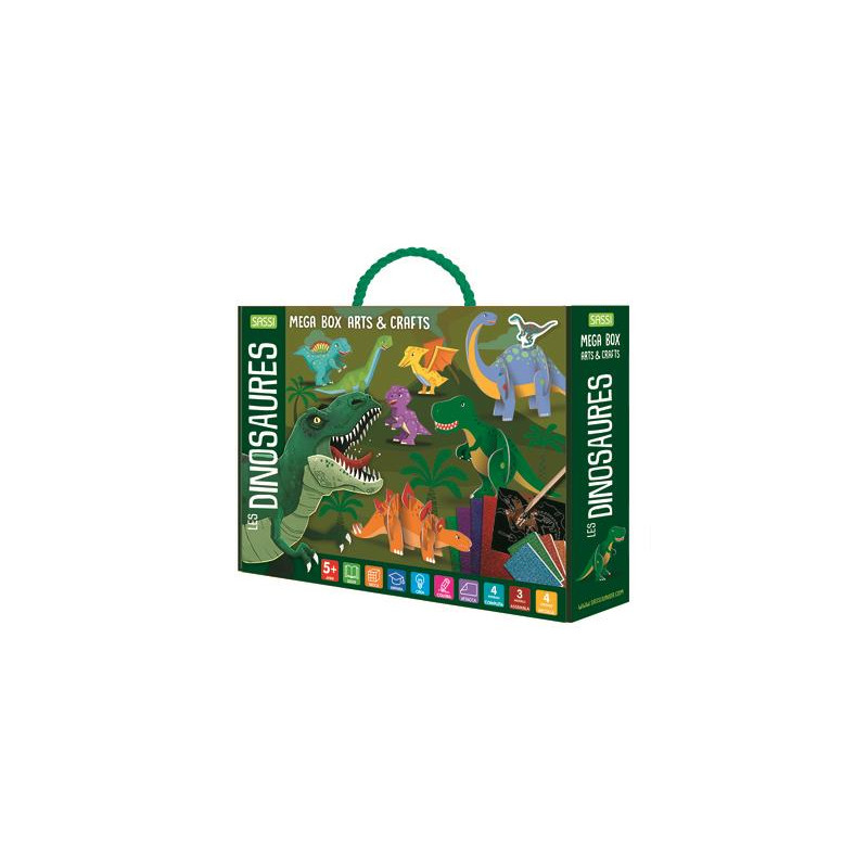 MEGA ARTS & CRAFT. LES DINOSAURES MEGA ARTS & CRAFT. LES DINOSAURES