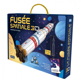 Puzzle 3D : FUSEE LUNAIRE 3D