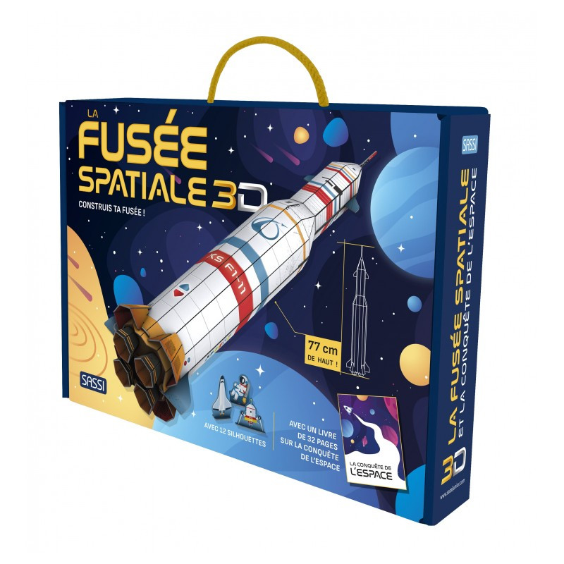 Puzzle 3D : FUSEE LUNAIRE 3D