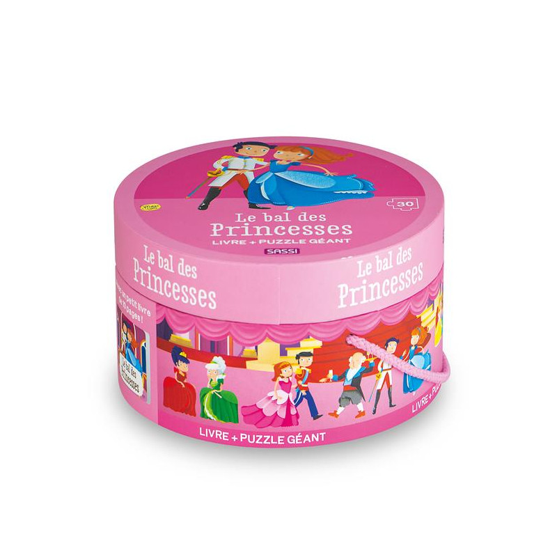 Puzzle rond - Le Bal des Princesses Puzzle rond - Le Bal des Princesses