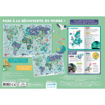 Puzzles pour enfants - Atlas : un puzzle - un livre - un poster - Livraison rapide Tunisie