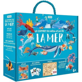 MEGA ATLAS  : Le coffret méga atlas de la Mer