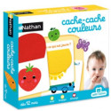 Jeux d'Eveil pour enfants - Petit Nathan - Cache-cache couleurs - Livraison rapide Tunisie