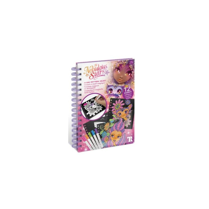 Small Creative Book - Velours à motif magique Small Creative Book - Velours à motif magique
