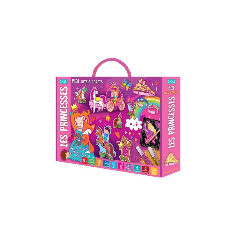 MEGA ARTS & CRAFT. LES PRINCESSES MEGA ARTS & CRAFT. LES PRINCESSES