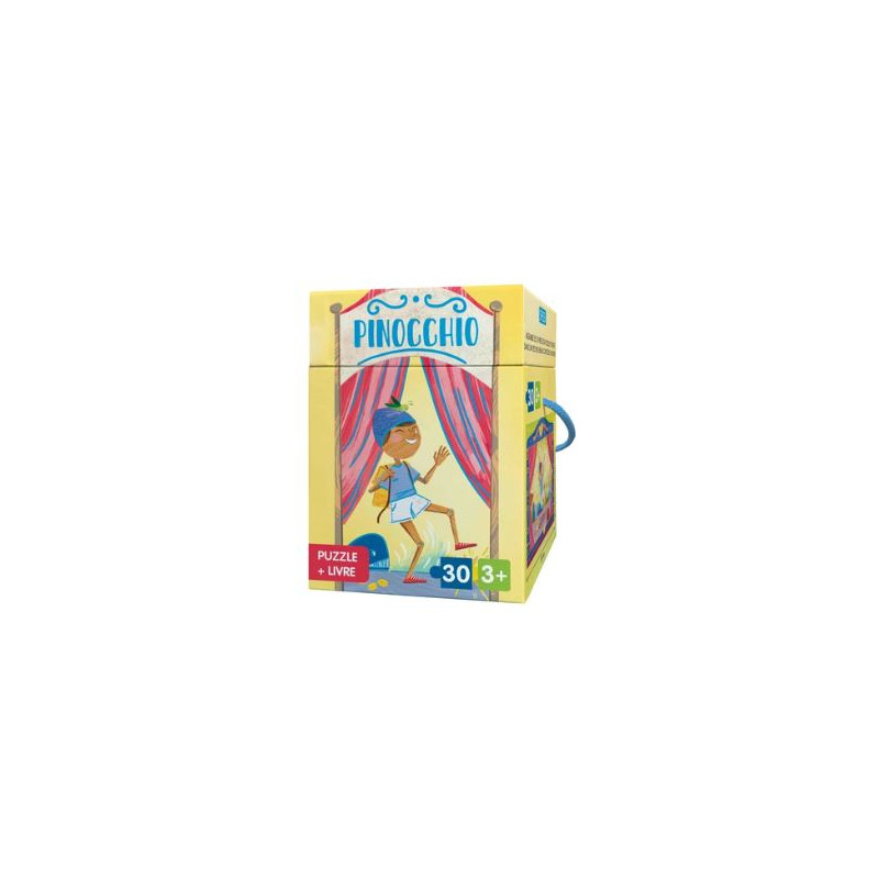 PUZZLE 30 pièces + LIVRE - PINOCCHIO PUZZLE 30 pièces + LIVRE - PINOCCHIO