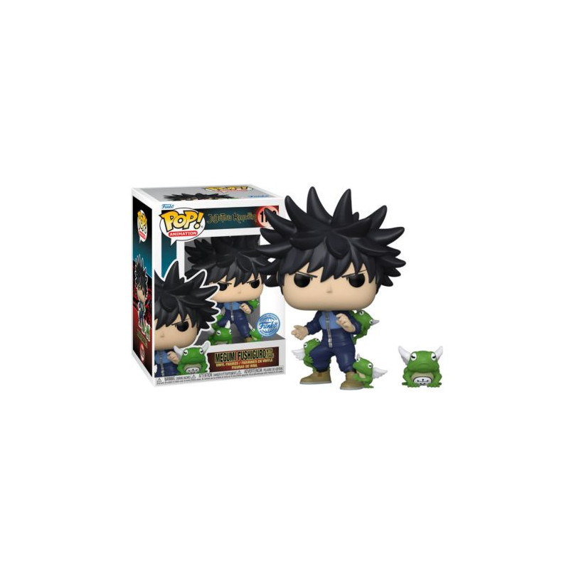 Pop! Animation: Jujutsu Kaisen - Megumi w/ Toads Pop! Animation: Jujutsu Kaisen - Megumi w/ Toads