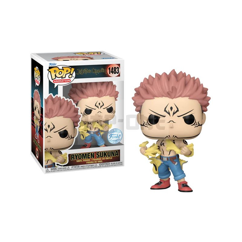 Pop! Animation: Jujutsu Kaisen - Sukuna Tearing Shirt Pop! Animation: Jujutsu Kaisen - Sukuna Tearing Shirt