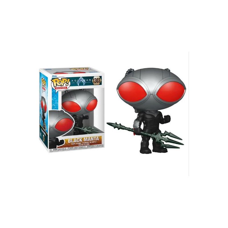 Pop! Movies: Aquaman and the Lost Kingdom - Black Manta Pop! Movies: Aquaman and the Lost Kingdom - Black Manta