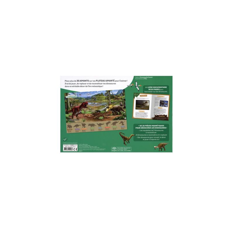 À LA DÉCOUVERTE DES DINOSAURES (Coffret magnétique)