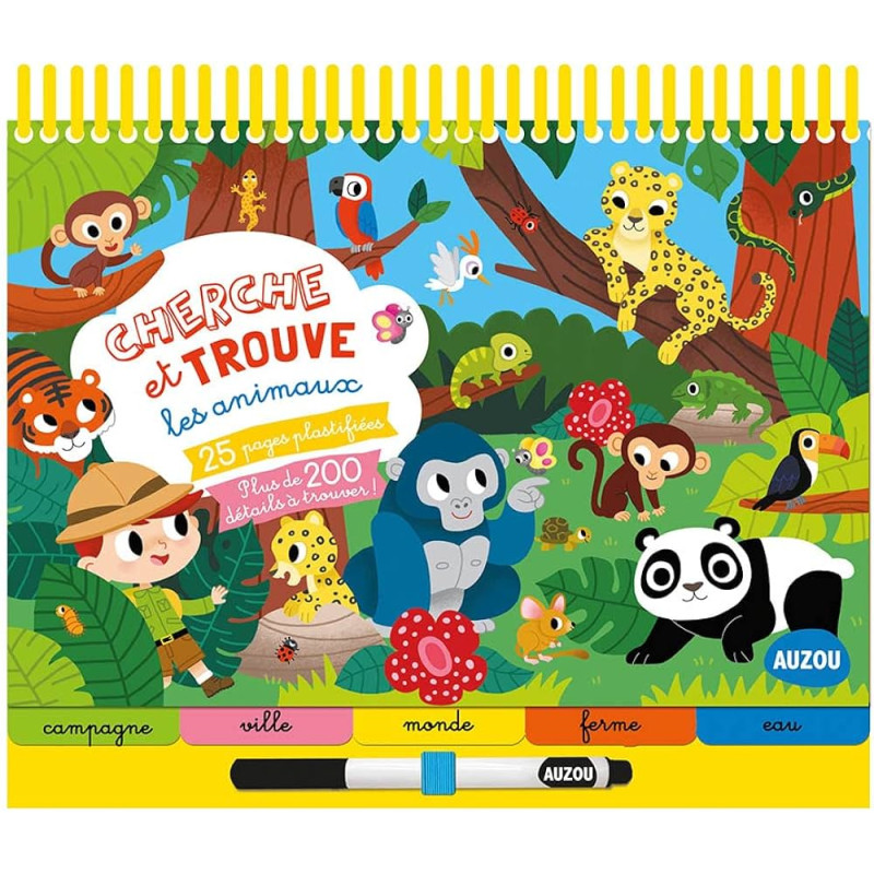 DIVERS ACTIVITÉS : CHERCHE ET TROUVE LES ANIMAUX DIVERS ACTIVITÉS : CHERCHE ET TROUVE LES ANIMAUX