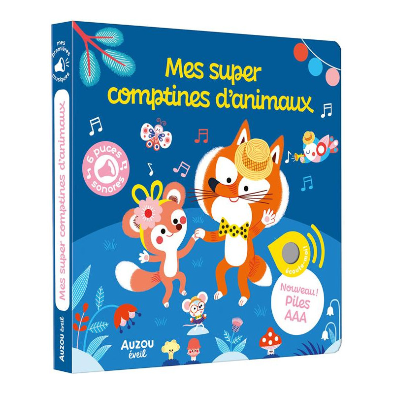 MES SUPERS COMPTINES D'ANIMAUX (SONORE) MES SUPERS COMPTINES D'ANIMAUX (SONORE)