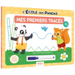 Livres pour enfants - L'Ecole des Pandas - Mes premiers tracés - Livraison rapide Tunisie