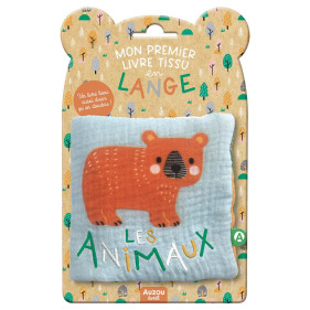 MON PREMIER LIVRE TISSU EN LANGE - LES ANIMAUX