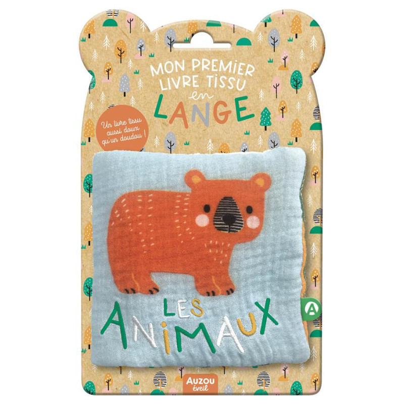 MON PREMIER LIVRE TISSU EN LANGE - LES ANIMAUX MON PREMIER LIVRE TISSU EN LANGE - LES ANIMAUX