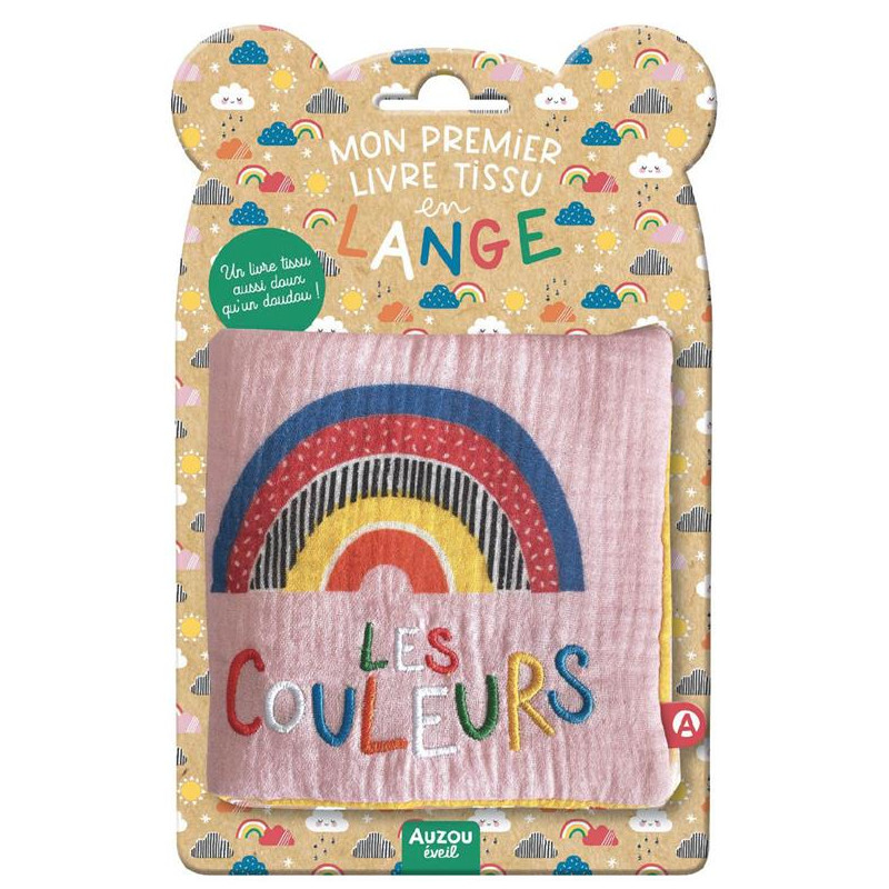 MON PREMIER LIVRE TISSU EN LANGE - LES COULEURS MON PREMIER LIVRE TISSU EN LANGE - LES COULEURS
