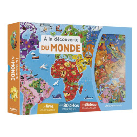 À LA DÉCOUVERTE DU MONDE (Coffret magnétique)