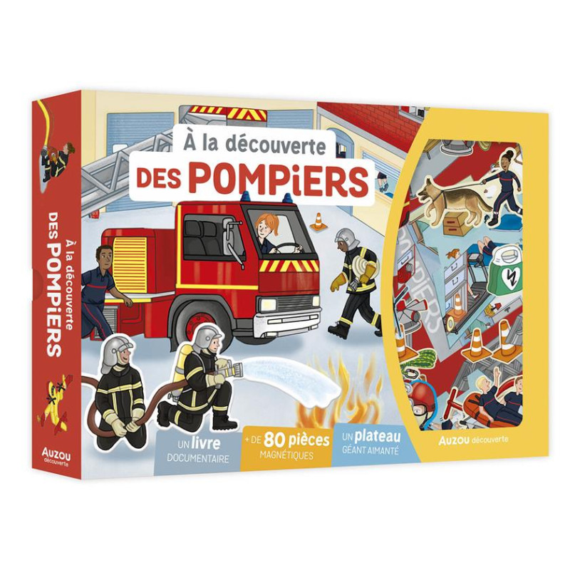 A LA DÉCOUVERTE DES POMPIERS (Coffret magnétique)
