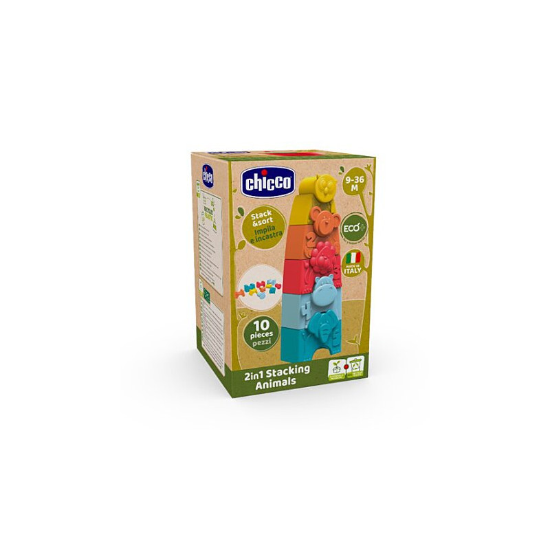 TOY ECO+ STACKING ANIMALS TOY ECO+ STACKING ANIMALS