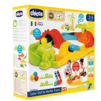 TOY 3IN1 SAFARI GOLF & MARBLE TRACK